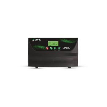 Okaya ATSW 3050 24V Hi-Capacity UPS/Inverter | Advanced True Sine Wave Technology | Power Max Series | 2500 VA / 2000 Watt | LCD Display | Heavy-Duty Performance | 36-Month Warranty