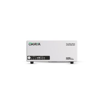 Okaya ATSW 950 12V Home UPS Inverter | Advanced True Sine Wave Technology | 700 VA / 560 Watt | LED Display | Fast Charging & Appliance Safe | 36-Month Warranty