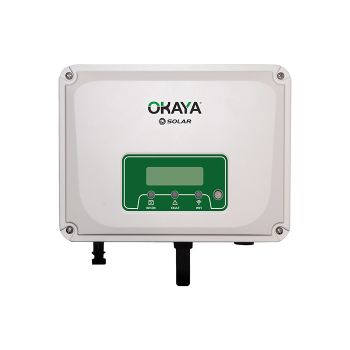 Okaya Solar MPPT Grid-Tied Inverter | 3kW 1-Ph | High Efficiency with 10-Year Warranty | BIS Certified 